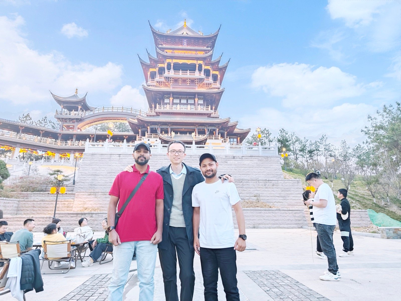 Customer team visiting Yiwu with AwwwStore staff